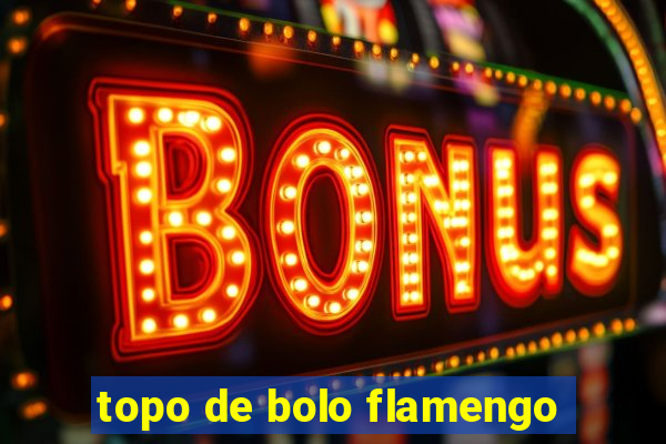 topo de bolo flamengo