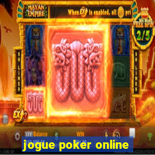 jogue poker online