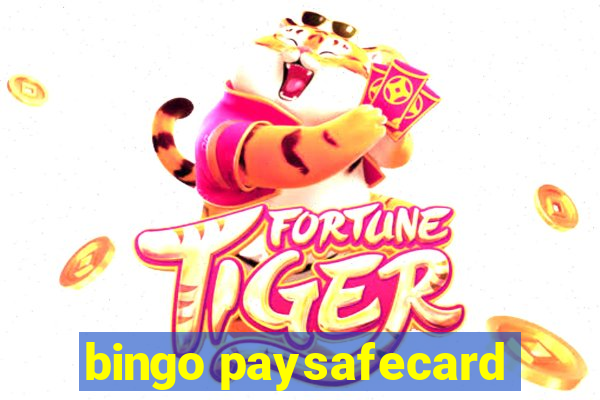 bingo paysafecard