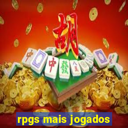 rpgs mais jogados