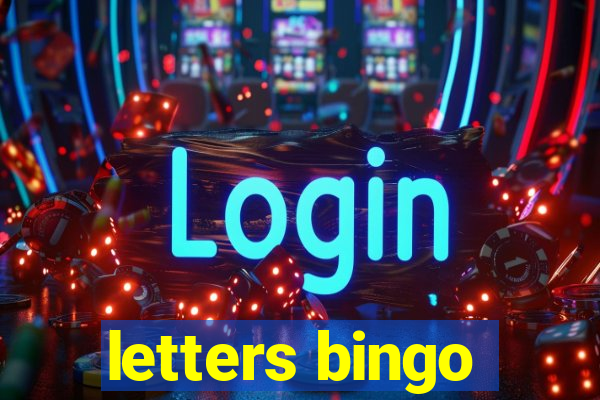 letters bingo