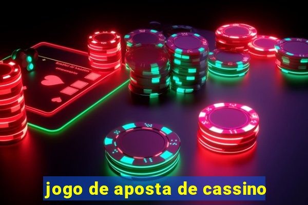 jogo de aposta de cassino