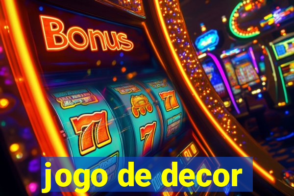 jogo de decor