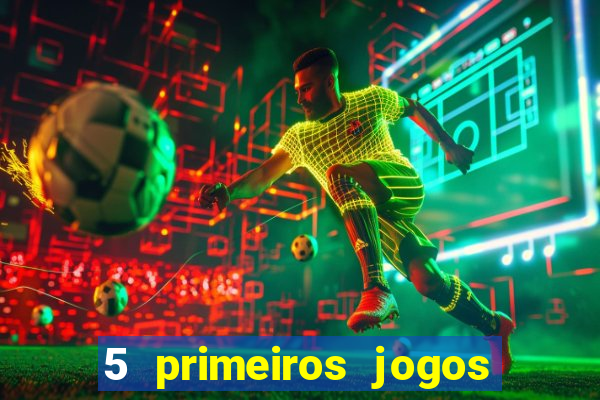 5 primeiros jogos de jorge jesus no flamengo