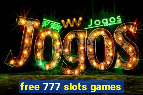 free 777 slots games