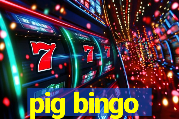 pig bingo