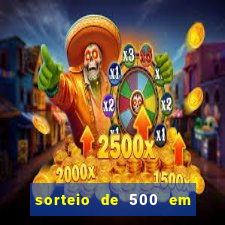 sorteio de 500 em cash toda segunda feira novibet