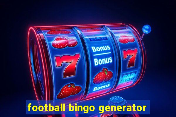 football bingo generator