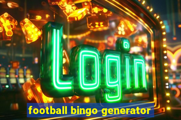 football bingo generator