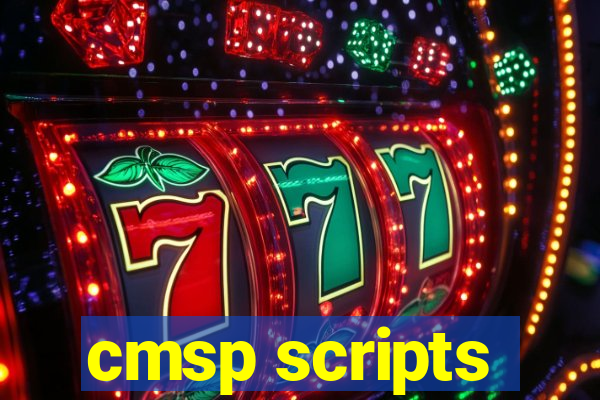 cmsp scripts