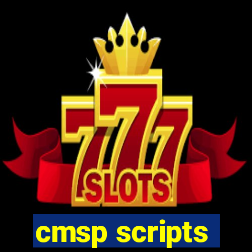 cmsp scripts