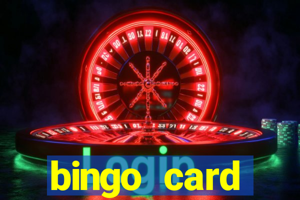 bingo card generator with pictures