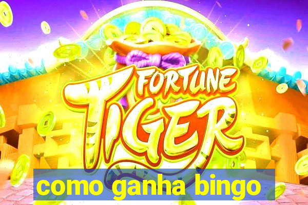 como ganha bingo