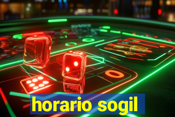 horario sogil