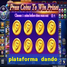 plataforma dando b么nus de cadastro