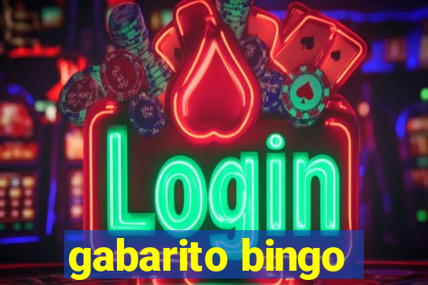 gabarito bingo