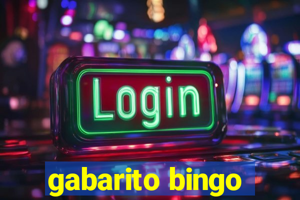 gabarito bingo