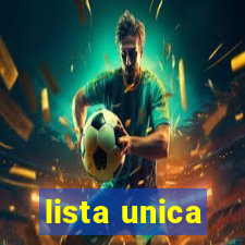 lista unica