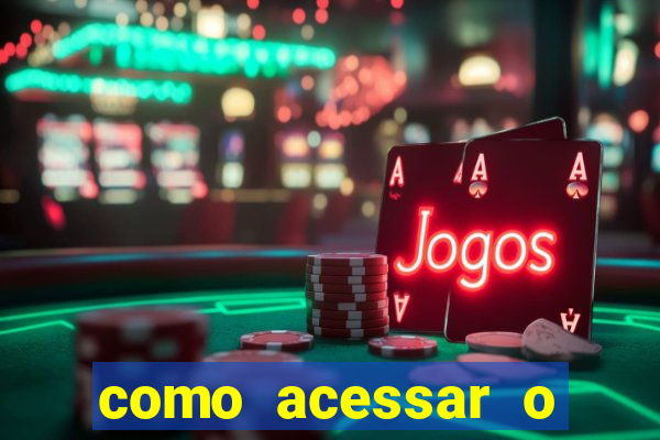 como acessar o jogo do tigrinho