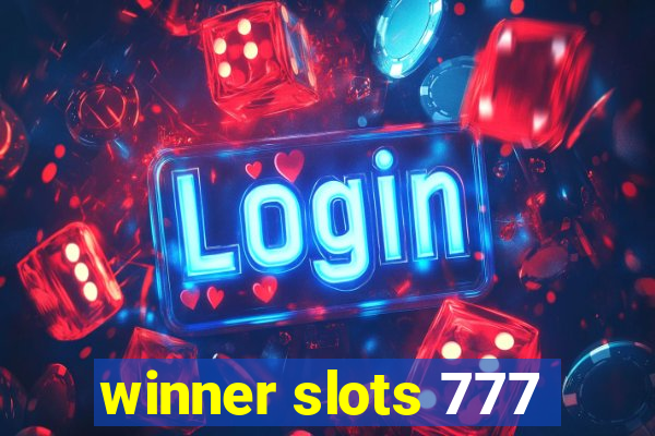 winner slots 777