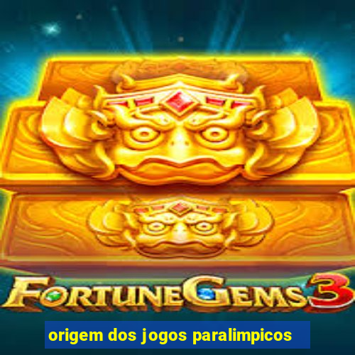 origem dos jogos paralimpicos