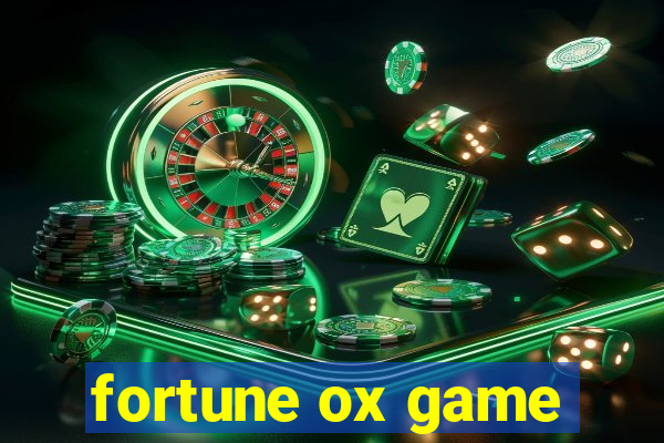 fortune ox game