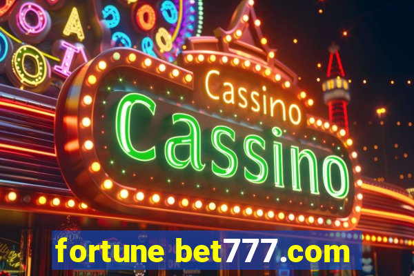 fortune bet777.com