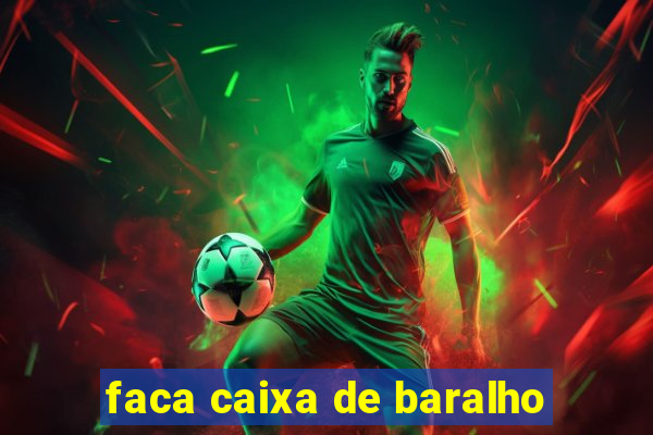 faca caixa de baralho