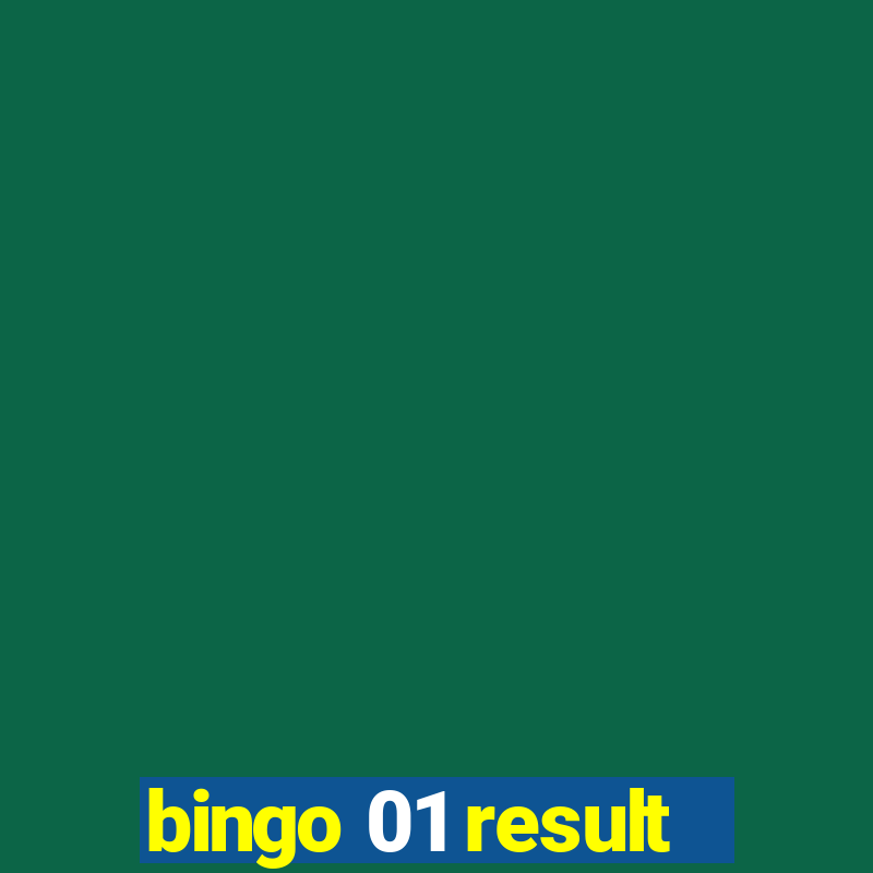 bingo 01 result