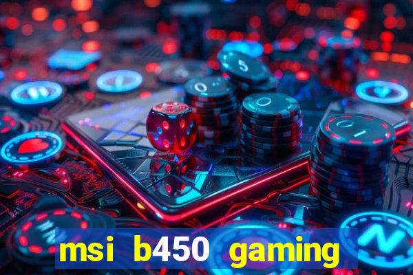 msi b450 gaming plus m.2 slot