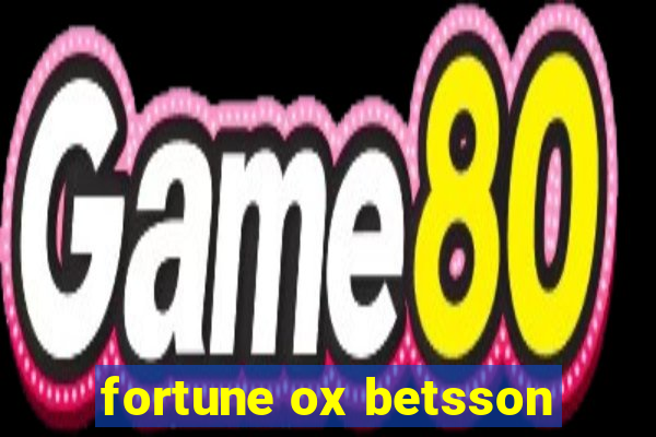 fortune ox betsson