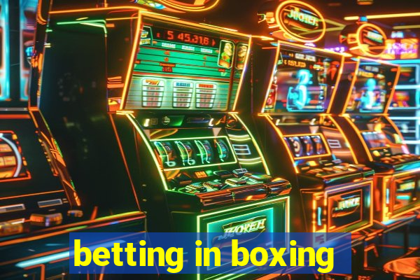 betting in boxing