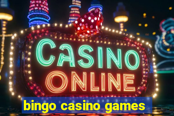 bingo casino games