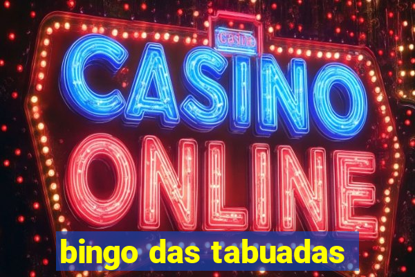 bingo das tabuadas