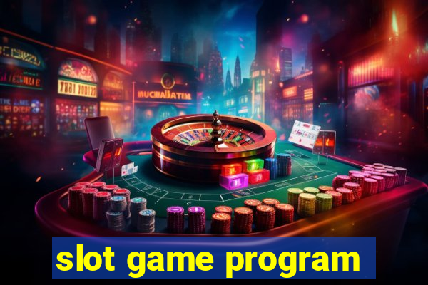 slot game program