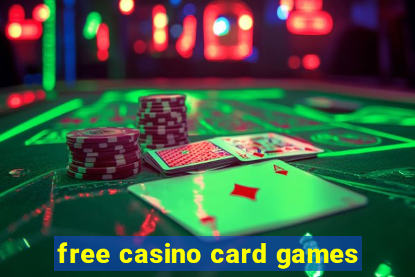 free casino card games