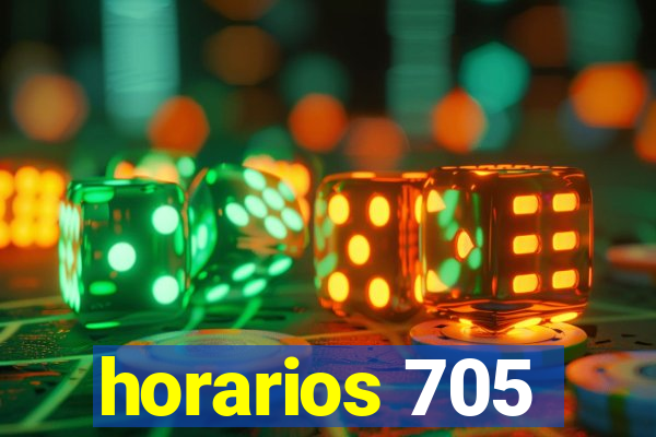 horarios 705