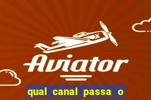 qual canal passa o jogo do inter hoje