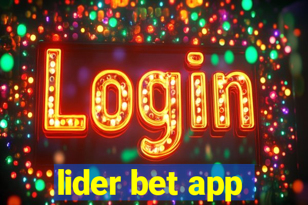 lider bet app