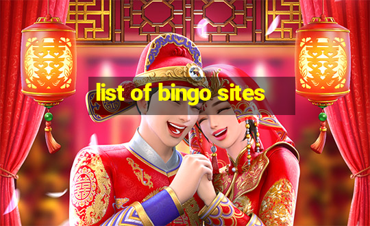 list of bingo sites