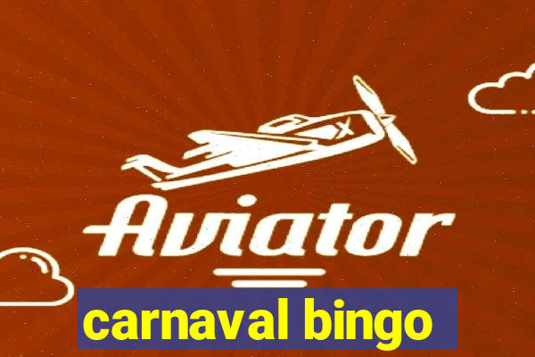 carnaval bingo