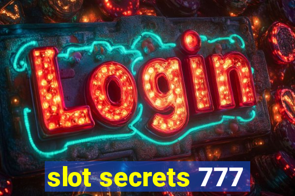 slot secrets 777