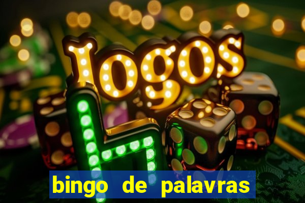 bingo de palavras como fazer