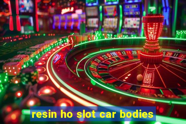 resin ho slot car bodies