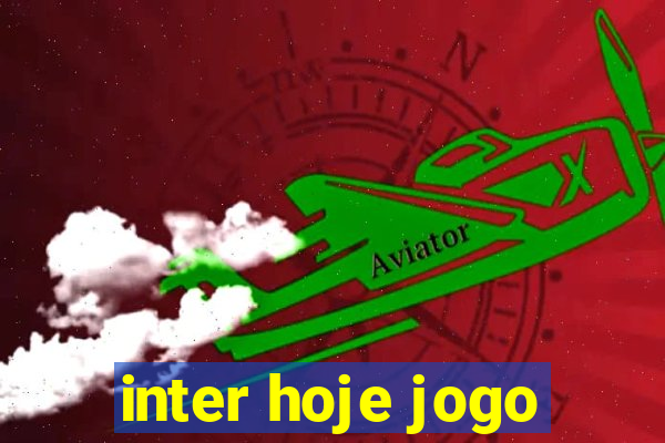 inter hoje jogo