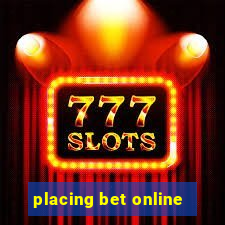 placing bet online