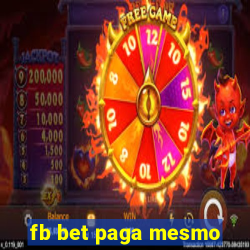 fb bet paga mesmo