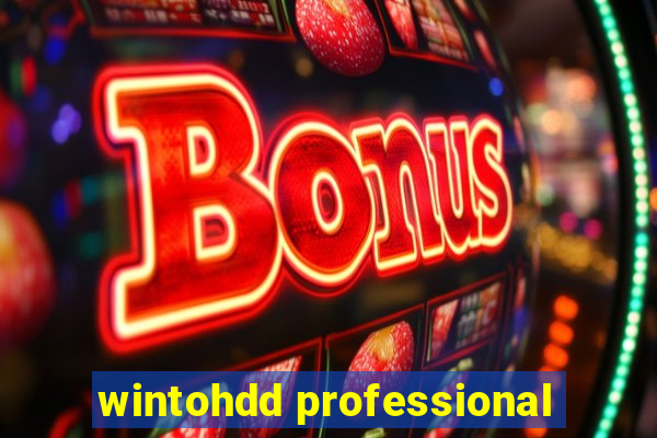 wintohdd professional