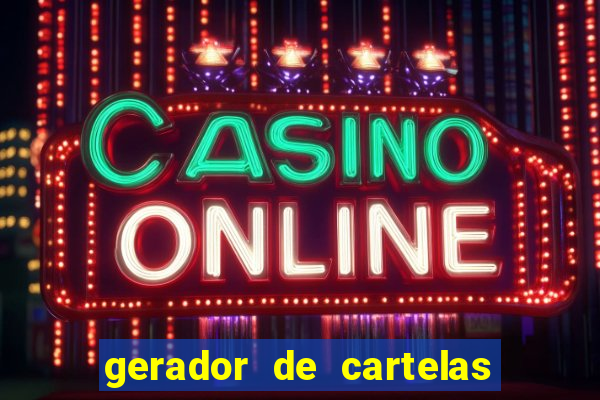 gerador de cartelas de bingo 1 a 99