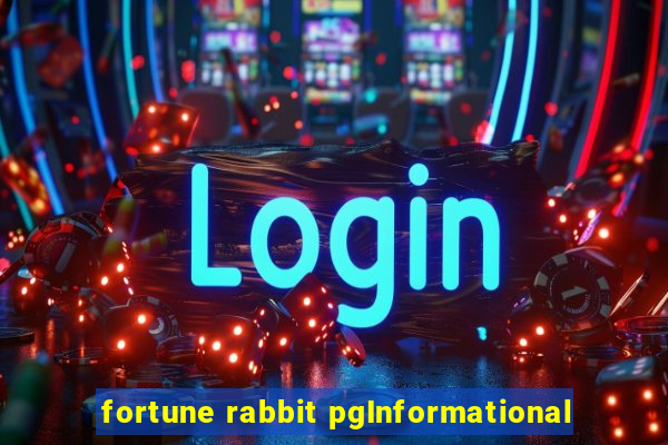 fortune rabbit pgInformational